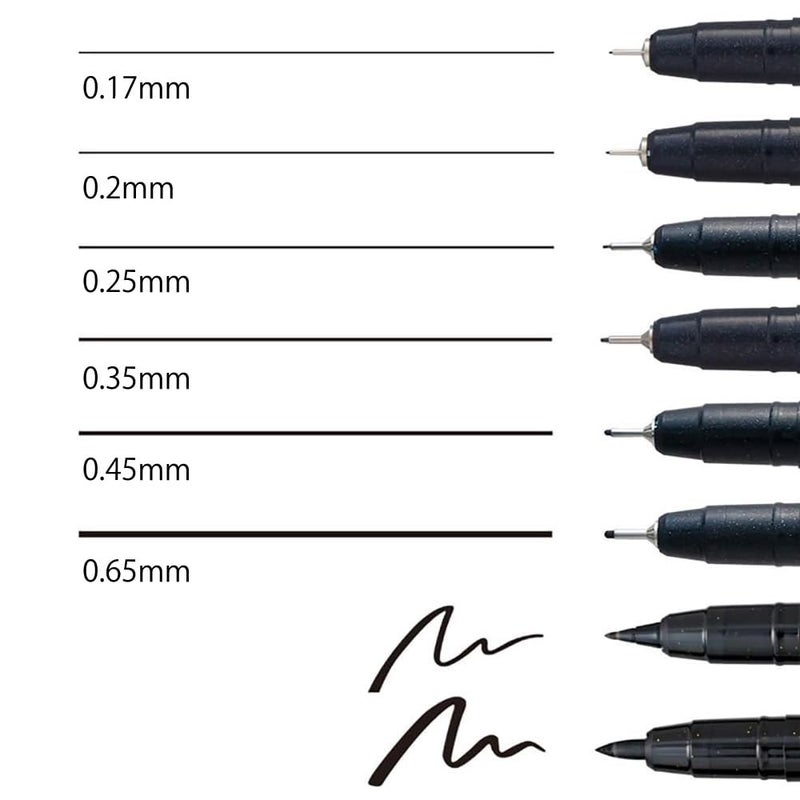 ZIG Cartoonist Mangaka Assortment Set 8/Pkg - Image 2